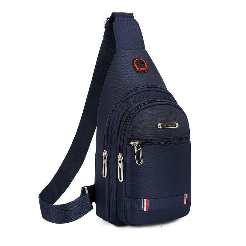 Four zipper blue